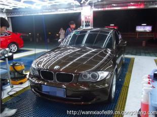 杭州宝马120漆面抛光 壹捷专业施工作业焕新记